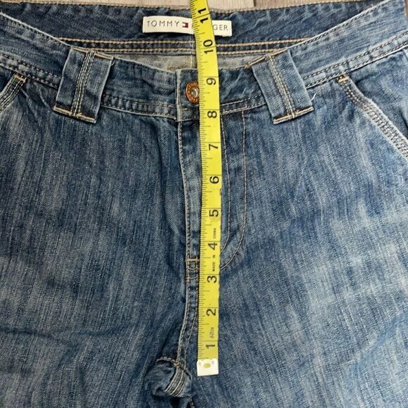 Vintage Tommy Hilfiger Retro Denim Jean Capris Size 4 - Picture 12 of 15